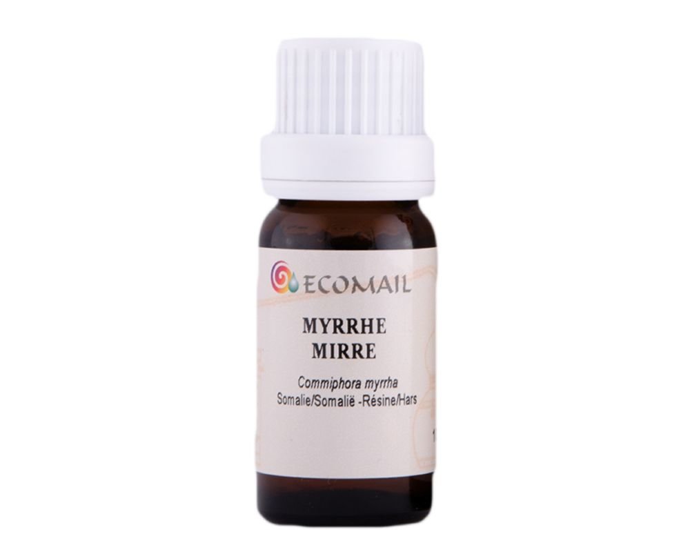 Mirre Olie 10ml - Commiphora Myrrha - India - 100% Natuurlijke Etherische Olie voor Goede Slaap - Kamergeur - Aromatherapie - Aroma Diffuser - Geurlamp