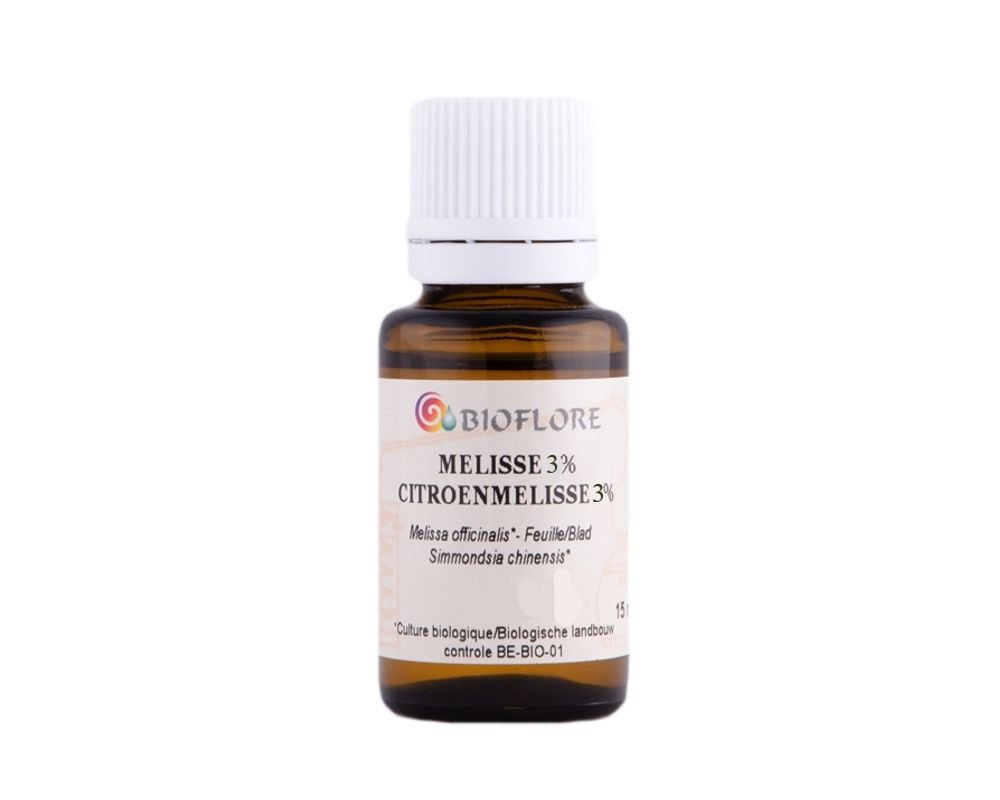 Mlisse - Huile essentielle Bio dilue  3% - Bioflore - 15 ml