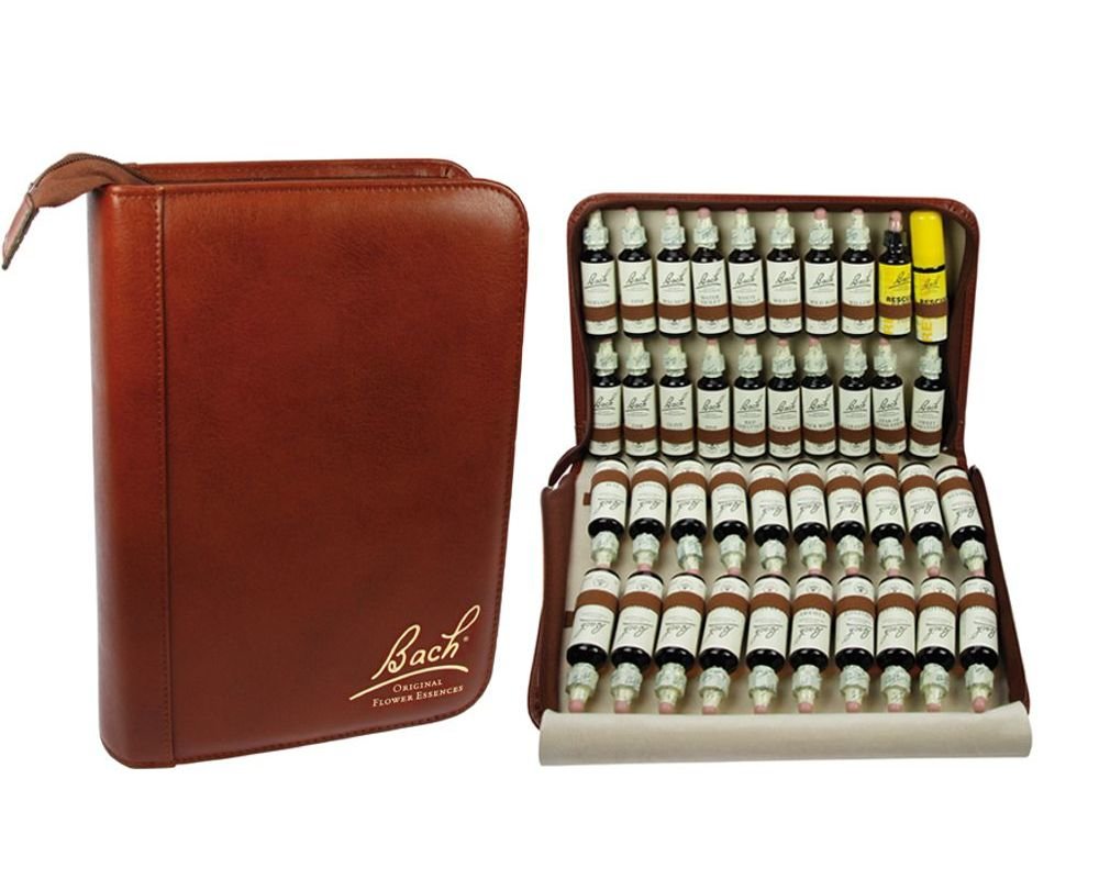 together 38 bach flower leather case scratched bach 20ml bach flowers original