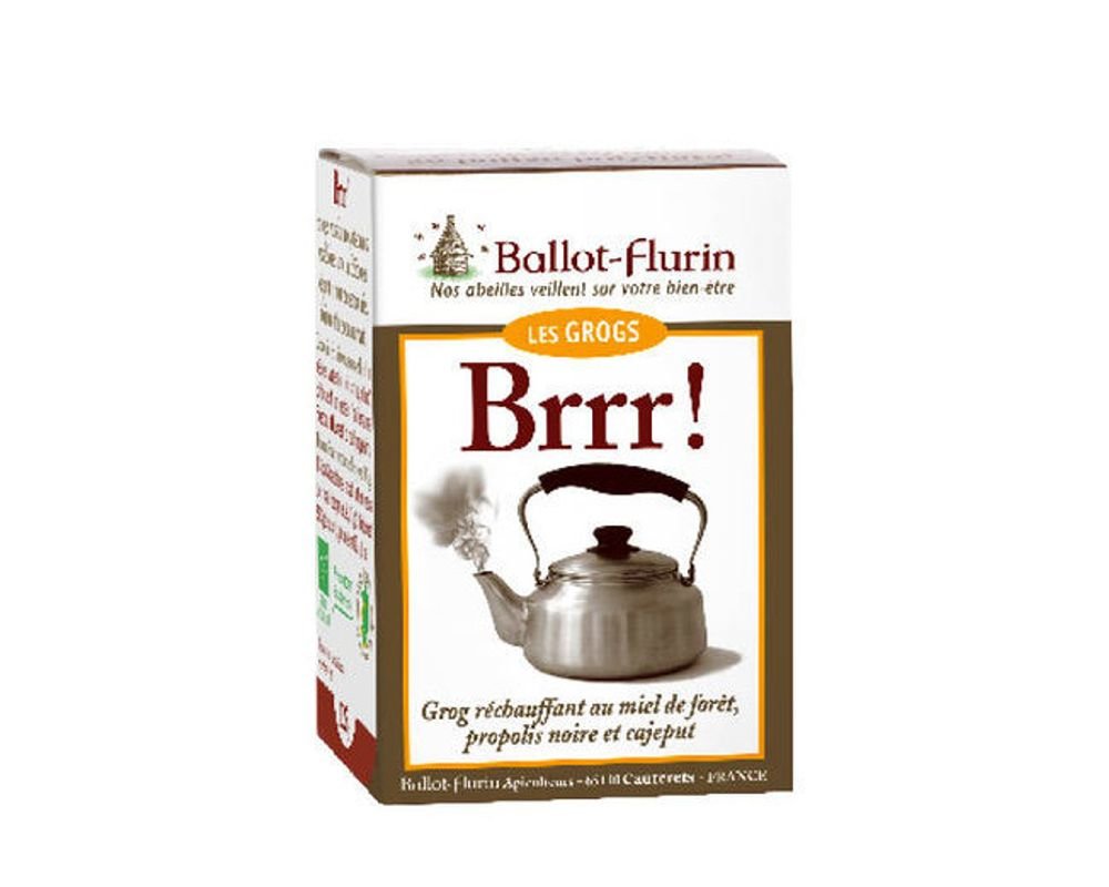 Organic Warming Grog Brrr Forest Honey Propolis Ballot Flurin