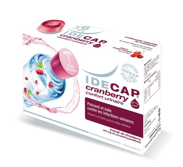 Food Supplement Idecap Cranberry Urinary Comfort