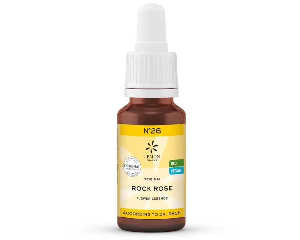 Bach flower 26 Rose Rock Rock Rose Lemon Pharma 20 ml