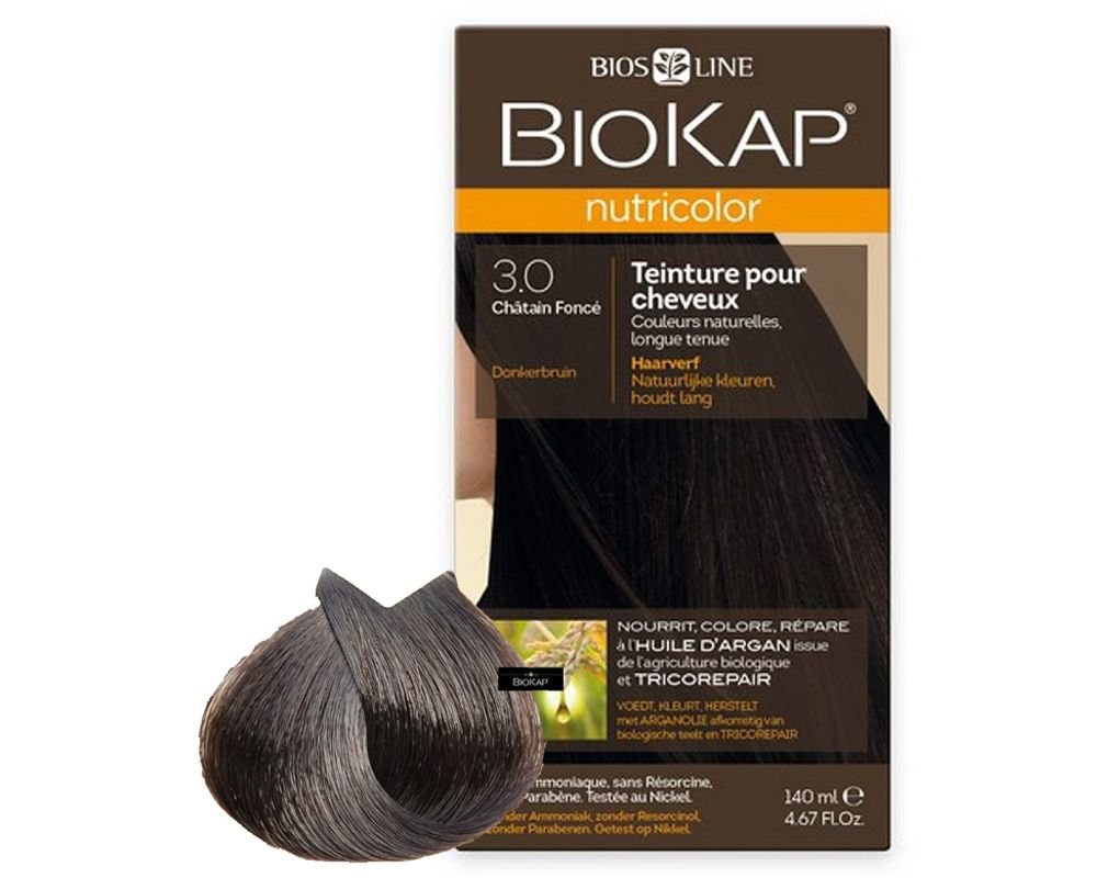 Biokap Nutricolor 3.0 Dark Brown - 140 ml - Bios line