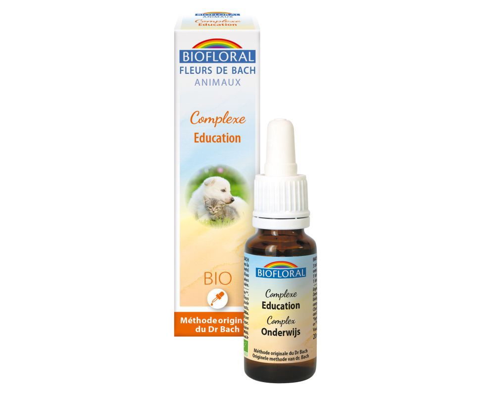 Complexe Education , Fleurs de Bach Animaux BIO, 20 ml