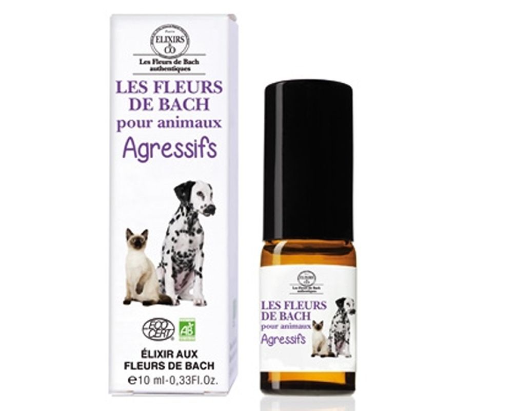 Élixir Animaux AGRESSIFS BIO, 10 ml