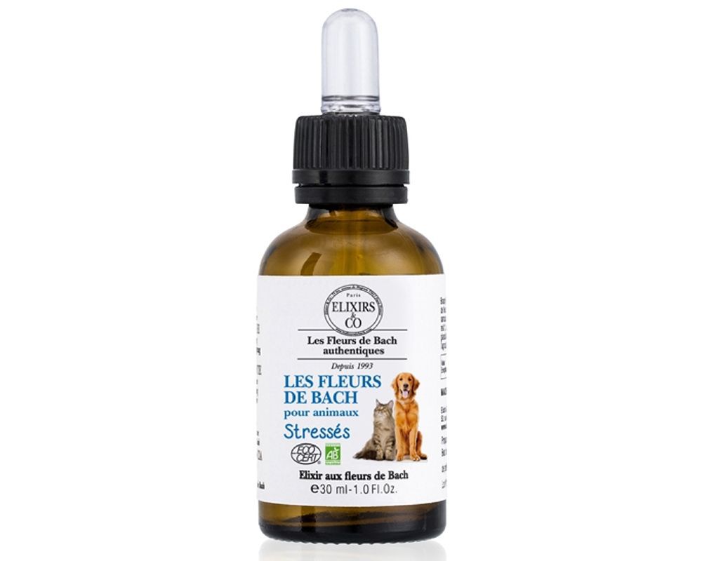 Élixir Animaux STRESSÉS BIO, 30 ml