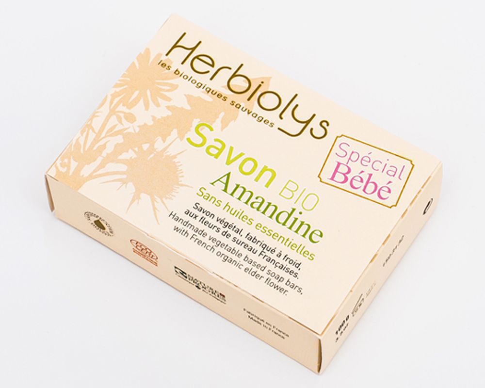 Organic Soap Mom Baby Amandine Bio 100 G
