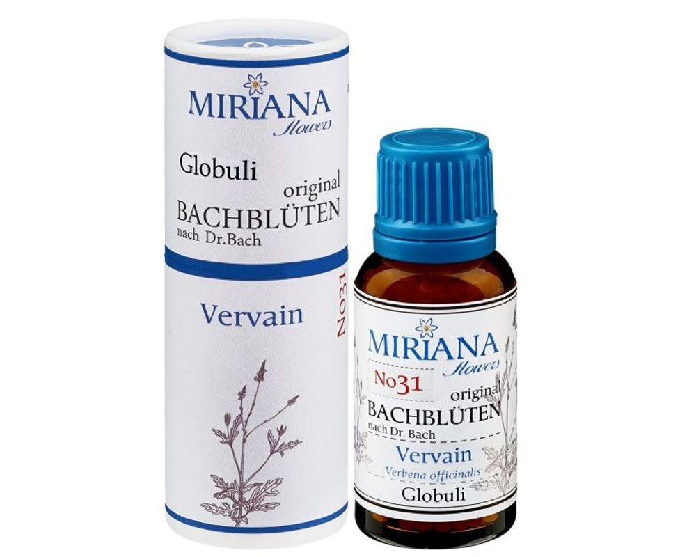 vervain 31 Bach Flower ALCOHOL FREE