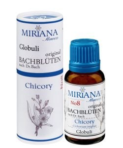 Chicorée - chicory 8 Fleur de Bach SANS ALCOOL, 20 g