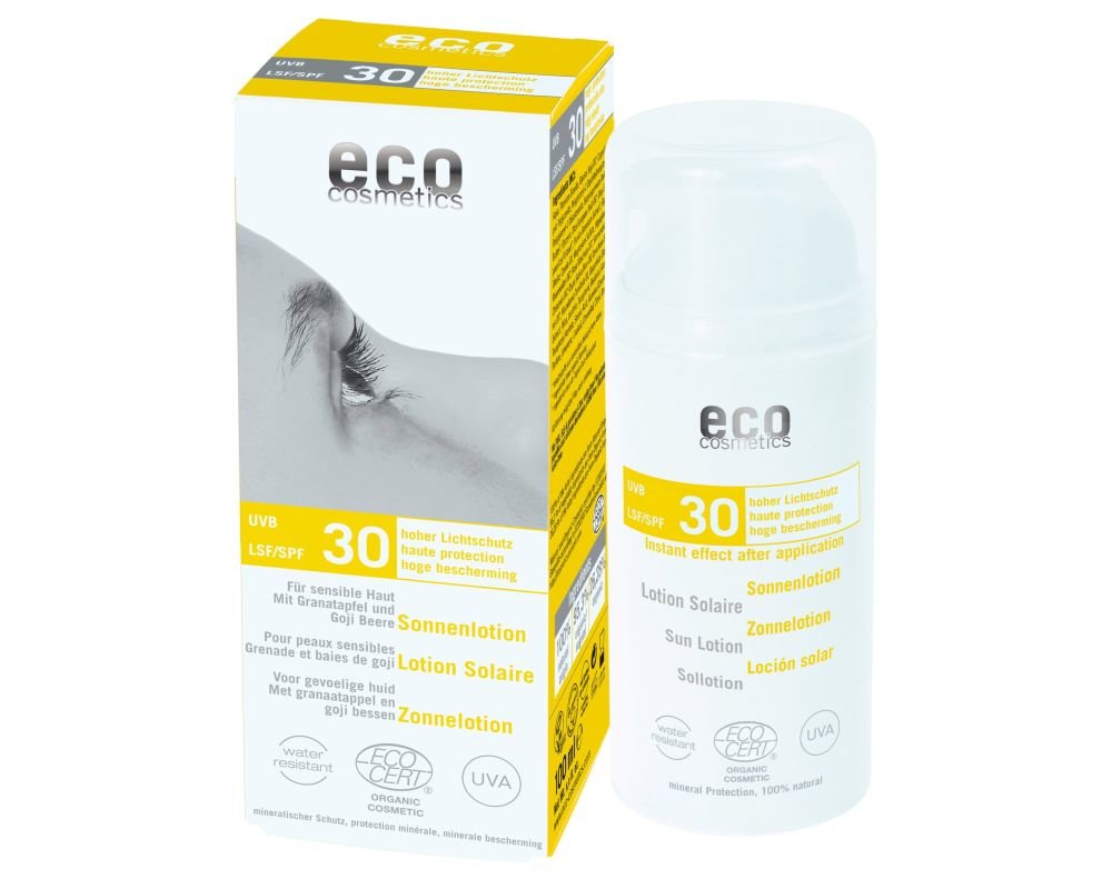 Organic Sun Lotion SPF 30 Eco Cosmetics 100 ml