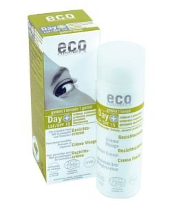 Tinted face cream - Day + SPF 15 BIO, 50 ml