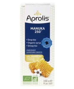 Sirop Miel de Manuka/Propolis/Guarana BIO, 150 ml