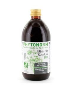 Elixir du Suedois 18° aux 60 plantes BIO, 500 ml