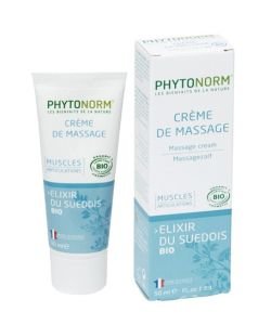Elixir massage cream from Sweden - damaged packaging BIO, 50 ml
