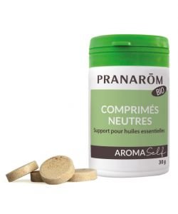 Comprimés neutres - Support pour huiles essentielles - Pranarôm
