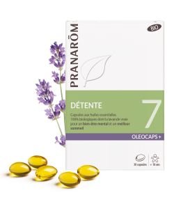 Oleocaps 7 Relaxation BIO, 30 capsules