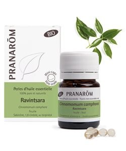 Ravinstara - Pearls of essential oil BIO, 60 capsules