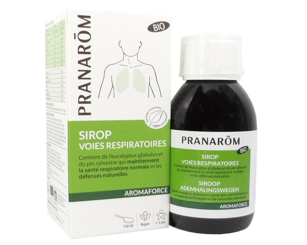 Aromaforce - Sirop voies respiratoires Bio - 150ml - Pranarôm