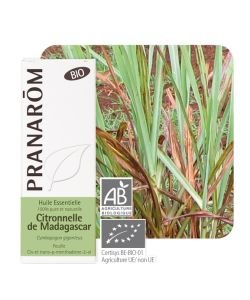 Citronnelle de Madagascar - ahibero BIO, 10 ml