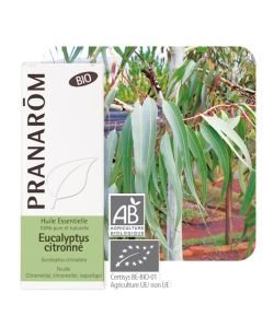 Eucalyptus citronné (Eucalyptus citriodora) - Huile essentielle, BIO, 10&nbsp;ml
