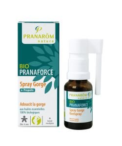 Pranaforce - Spray gorge BIO, 15 ml