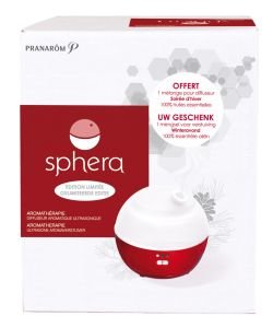 Sphera Ultrasonic diffuser + Iridescent Red Winter evening synergy OFFERED, part