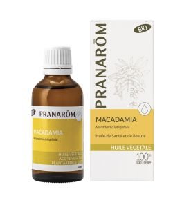 Huile de macadamia, BIO, 50&nbsp;ml