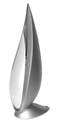 Diffuseur Ultrasonique Lotus Silver Gris, pièce