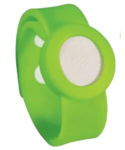 Bracelet Aromawatch Vert - diffuseur d'huiles essentielles, pièce