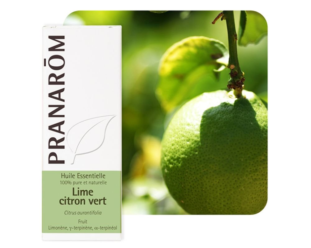 Huile Essentielle De Citron Vert (Limette) Pure Et Naturelle - 1 Litre, Flacon Compte-gouttes