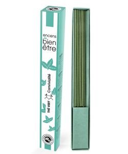 French "Well-being" incense: Green tea, 30 sticks
