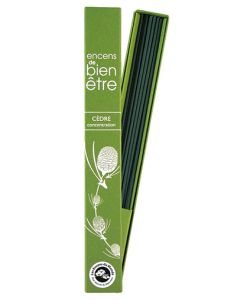 French "Well-being" incense: Cedar, 30 sticks