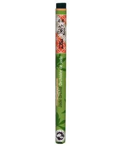 Encens japonais (rouleau long): Orchidée de jade, 45 bâtonnets