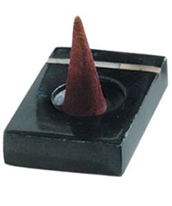 "Kaku" incense holder for cones, part