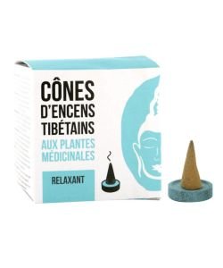 Cônes d'encens Tibétain - Relaxant, 15 cônes