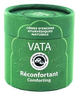 Vata - Réconfortant - Cônes d'encens Ayurvédiques naturels