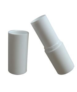 Empty lip balm tube, part