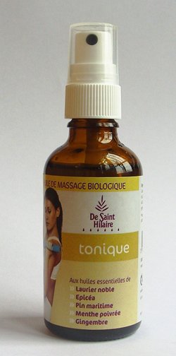Huile de massage: Tonique BIO, 50 ml