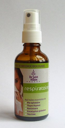 Massage Oil: Respiratory BIO, 50 ml