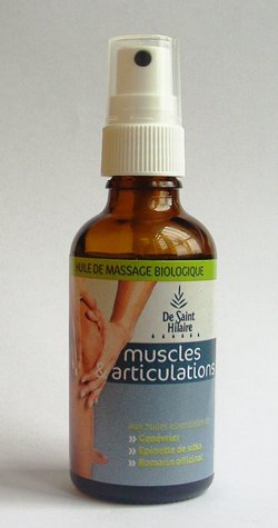 Huile de massage: Muscles & articulations BIO, 50 ml