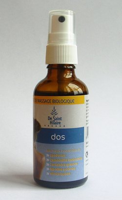 Massage Oil: back BIO, 50 ml