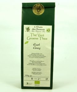 Thé Vert "Earl Grey" BIO, 100 g