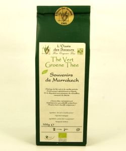 Thé Vert "Souvenirs de Marrakech" BIO, 100 g