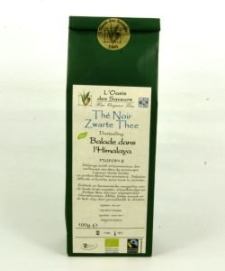 Thé noir Darjeeling "Balade dans l'Himalaya" - DLU 28/03/2020 BIO, 100 g