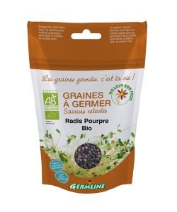 Graines à germer - Radis pourpre BIO, 100 g