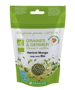 Graines à germer - Haricot Mungo (soja vert) BIO, 200 g
