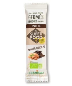 Bars sprouted grains: Almond - Chocolate BIO, 39 g