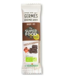 Bars sprouted grains: Guarana - Chocolate BIO, 31 g