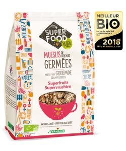 Muesli de Céréales germées - Superfruits BIO, 350 g