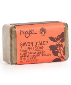 Savon d'Alep parfumé - Fleur d'oranger, 100 g